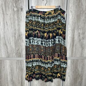 Vintage Short Circuit Midi/Maxi Skirt Boho Hippie Witchy